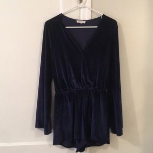Small Romper (Navy Blue)